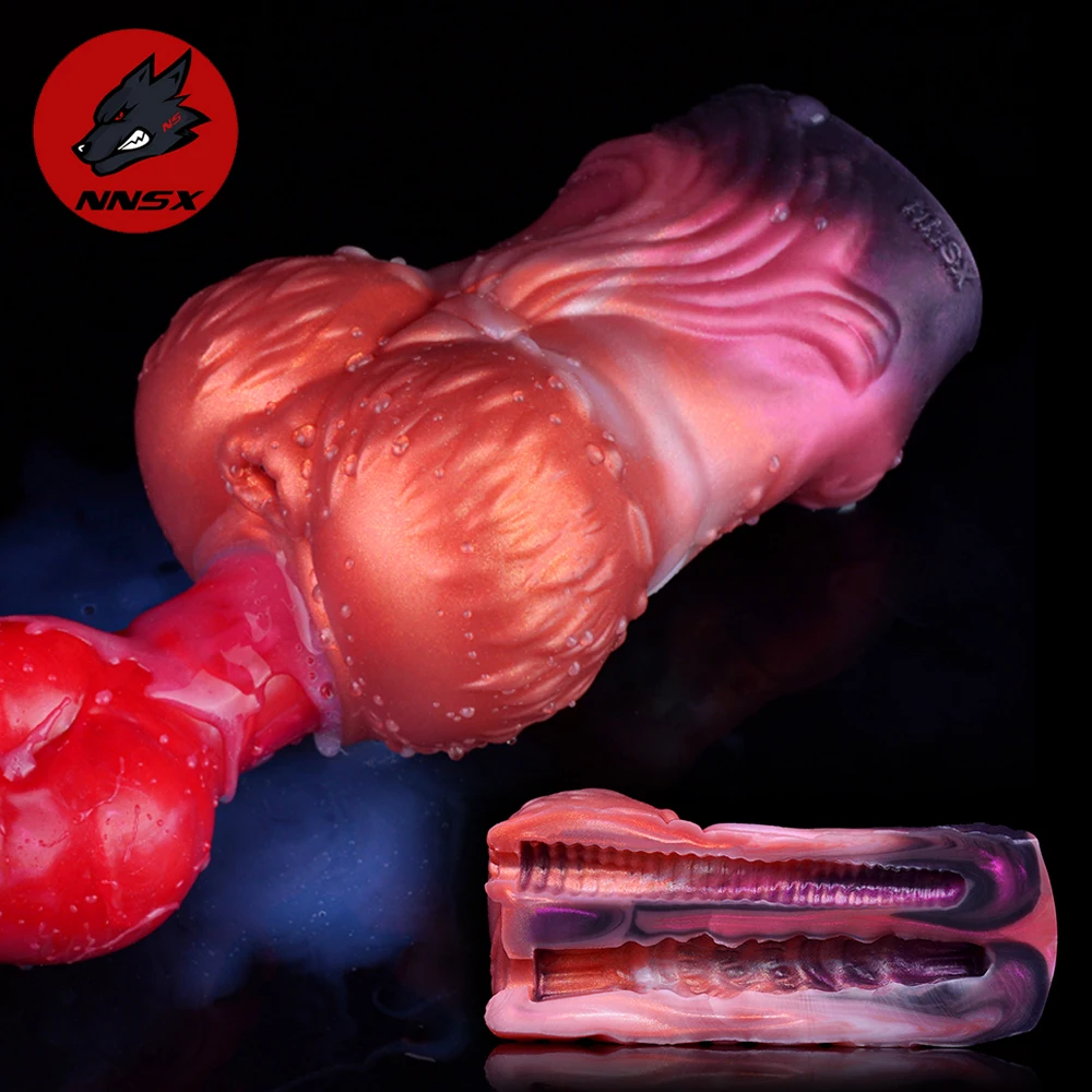 NNSX Realistic Pocket Pussy Sex Toys for Men Soft Silicone Fleshy Vagina Anus Stroker Penis Training Male Masturbators Adult Toy