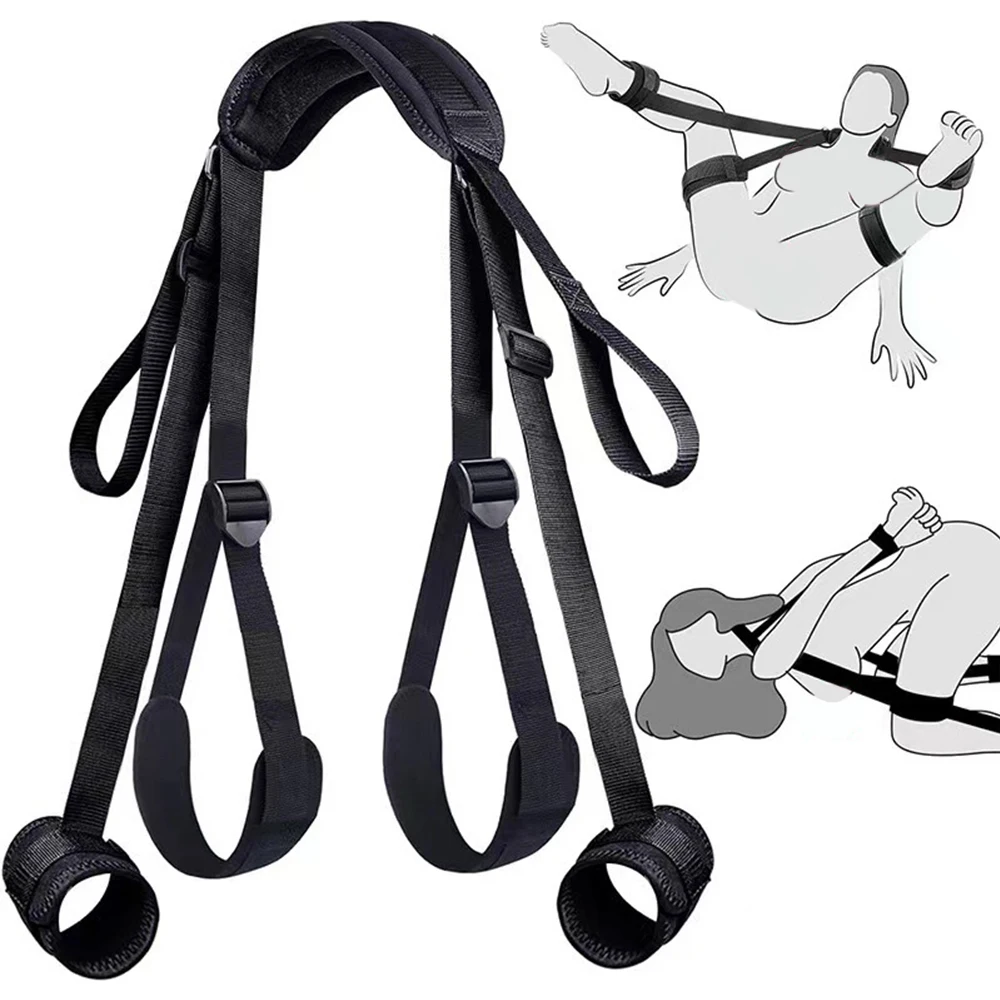 Bondage Kit BDSM Restraints Fetish Erotic Sex Toys For Couples Women Bandage Slave Collars Obedience Handcuffs Master Adult Game