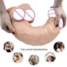 PureForm Realistic Suction Cup Dildo