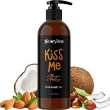 Premium Warming Body Massage Oil – Exotic Fruit Aroma (50ml)